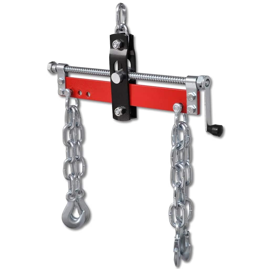 vidaXL Nivelador de Carga con Manivela para Grúa Plumas Hidraulicas de 900 Kg