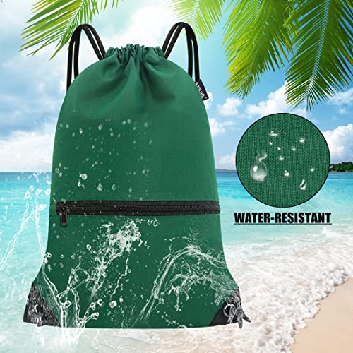 Image of HOLYLUCK Drawstring Backpack Bag Sport Gym Sackpack