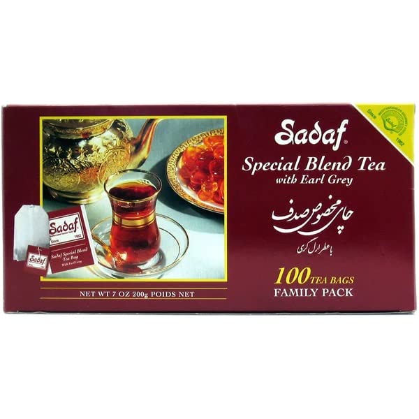 Buy Sadaf Earl Grey Paper Tea Bags Special Blend Earl Grey Ceylon