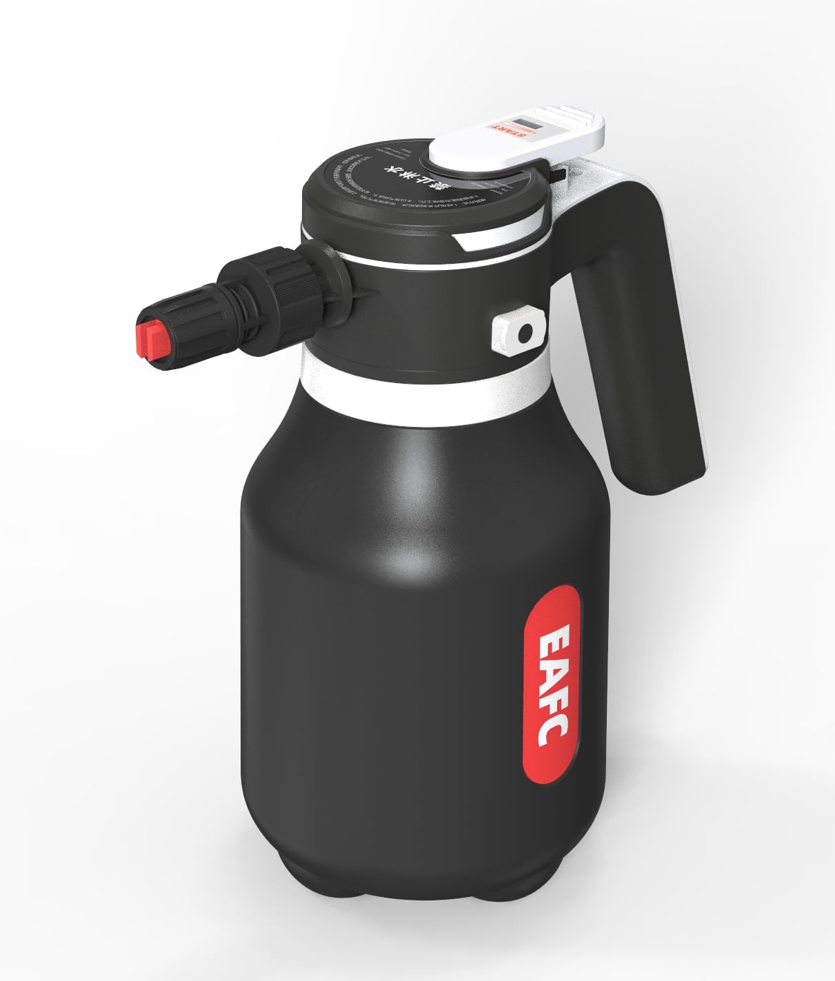 Pulvérisateur à mousse électrique 2 l, sans fil, rechargeable, pulvérisateur à pression, pour lavage de voiture, nettoyage à la maison