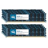 64GB (8 x 8GB) PC10600 DDR3 ECC-R 1333MHz DIMMs Memory Compatible with Mac Pro 2009-2012 Nehalem & Westmere (OWC1333D3X8M64K)