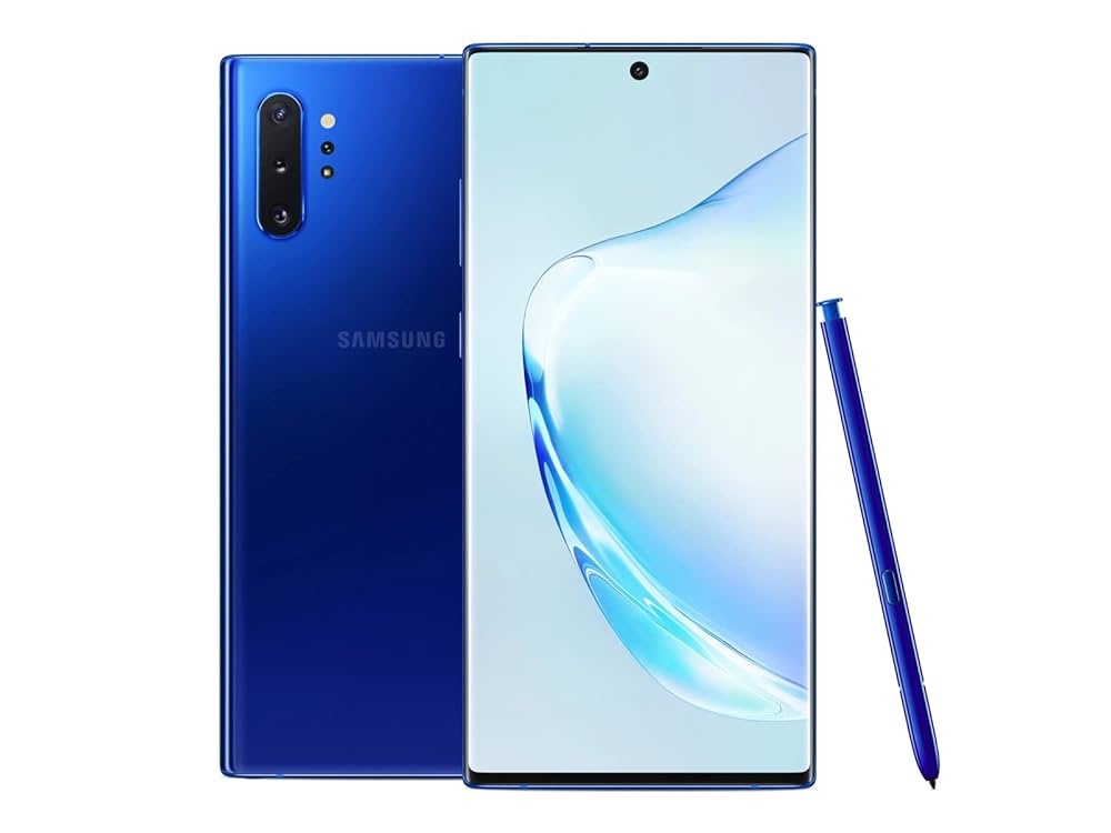 Galaxy - Galaxy Note 10+5G Aura Blue 256GB SIMフリー Samsung Galaxy Note 10+ 5G, 256GB, Aura Blue , Factory