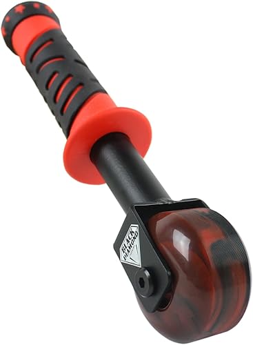 Black Diamond Grip Herramienta de patinaje de cinta para aplicación de cinta de agarre de monopatín, elimina las burbujas de aire y la abrasión de