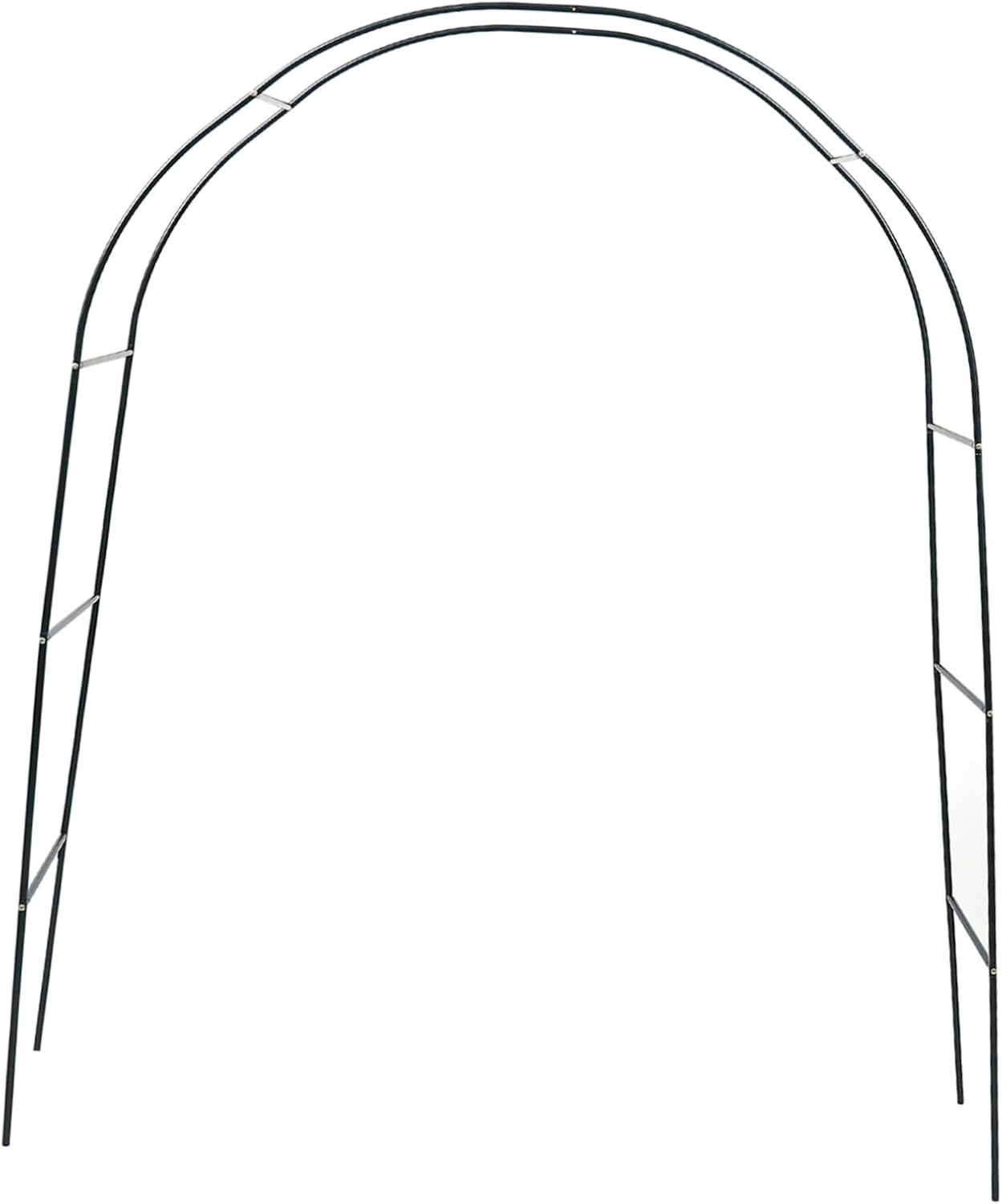 Iron Wedding Arch Bracket Metal Pergola Stand Garden Arbor Lightweight Assemble Freely Ideal for Decorating