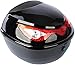 Produktbild SEVICO Motorradkoffer Top-Case Roller und Motorrad Koffer Schwarz Motorradtasche Helmkoffer für Roller Universal Topcase Top Back Box Motorrad oder Quad X19 40x38x30cm 22 L