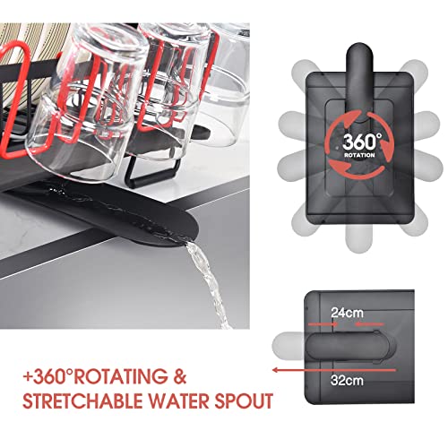 KINGRACK Scolapiatti con cestello portaposate