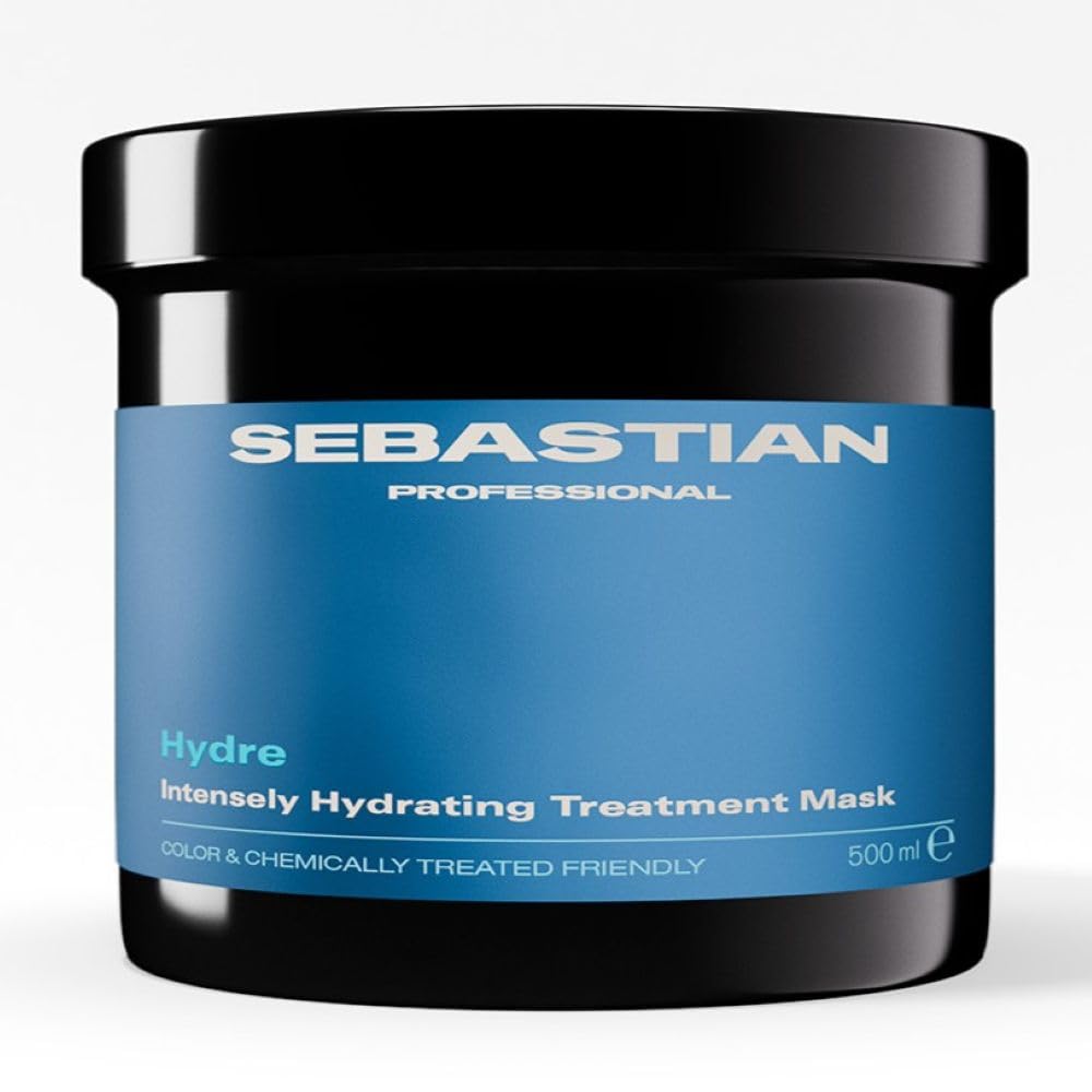 Sebastian Profesjonalna maska nawilżająca Hydre Intensely Hydrating Treatment – nawilżająca maska do włosów suchych, zniszczonych i poddanych obróbce chemicznej – przeciwzmarszczkowa kuracja