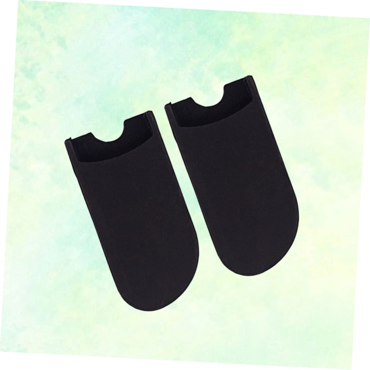 SUPVOX 2pcs Saxophone Thumb Rest Cushion Pads Durable Rubber Protector for Alto Tenor Sax Thumb Hook Replacement Easy Installation Fits Sax Pads