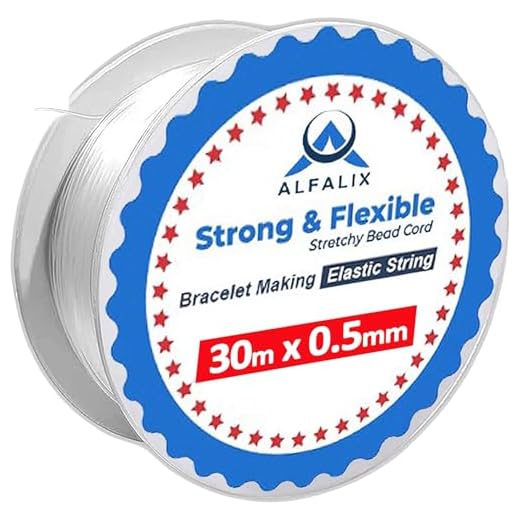 Clear Elastic Thread for Bracelet Making