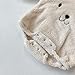 Girls Sweaters Newborn Infant Baby Animal Autumn Long Sleeve Fleece Hooded Bear Ear Romper Bodysuit 0-3 (F, 0-6 Months)