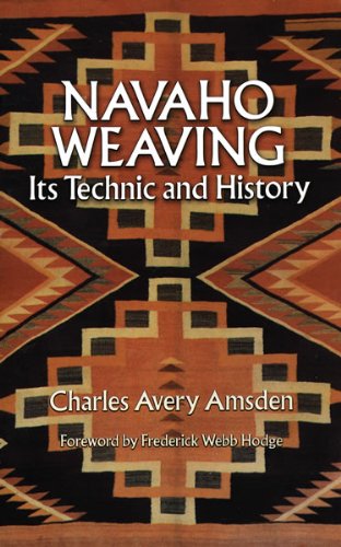 Navaho Weaving: Its Technic and History (Native American)      Kindle Edition