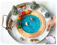 Vista 4 de 3 paquetes de nieve artificial SnowReal