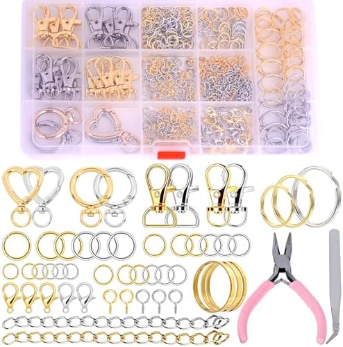Key Chain Kit Part Amazon.com: Prdingfy 579PCS Keychain Making Kit, Key Chain Supplies ...