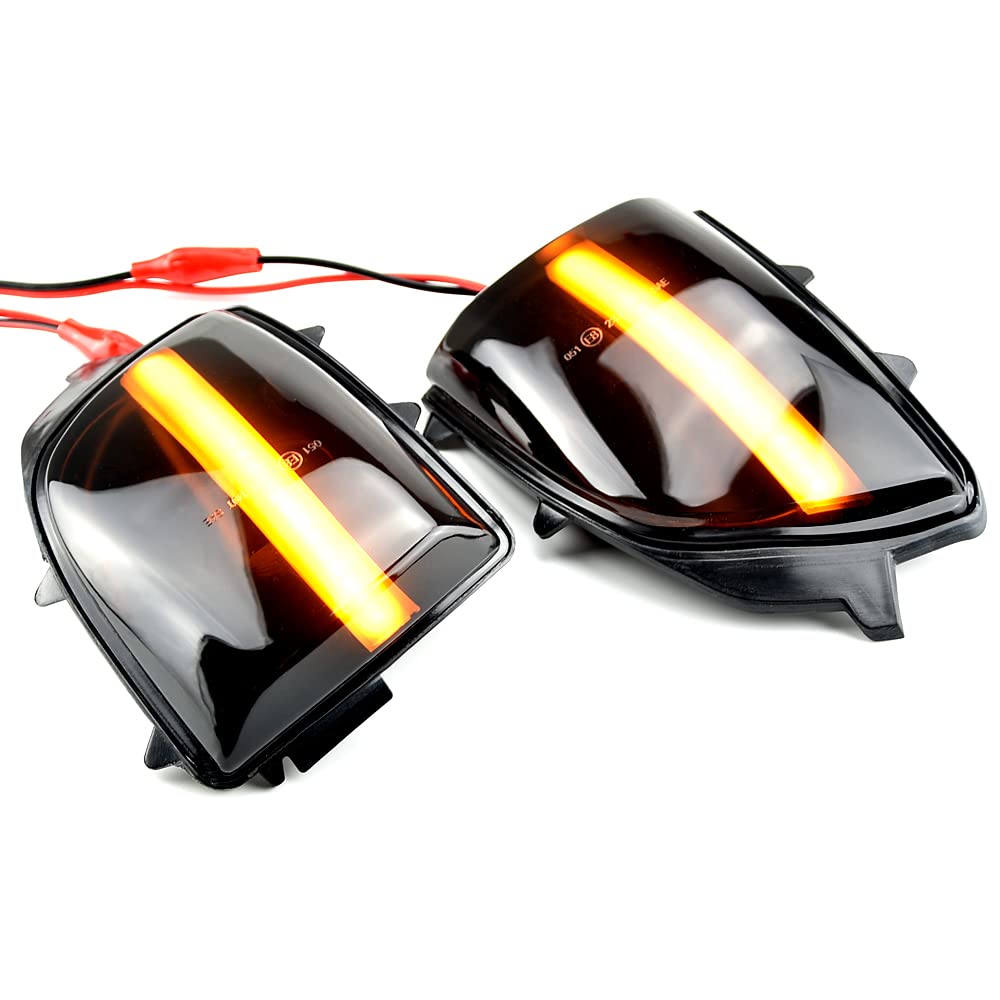 1 para bocznych lusterek bocznych z dynamicznym kierunkowskazem LED kompatybilnych z VO-LVO XC70 XC90 XC70 2007-2014