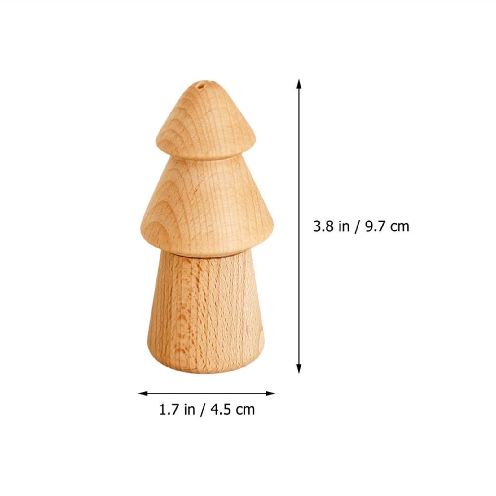 Tollette da Stuzzicadenti 1 PC Porta di stuzzicatrice in Legno Casa Creativa a Forma di Pino da Pino da Pranzo Tavolo da Pranzo Stucchi Gadget da Cucina (Color : A)