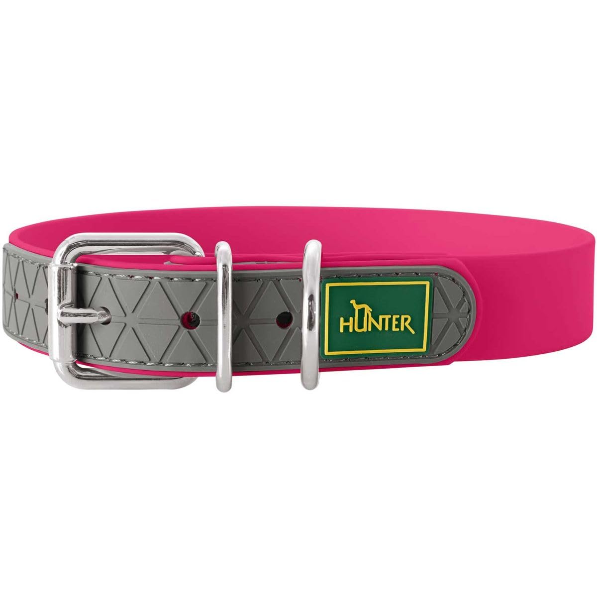 HUNTER Convenience Dog Collar Plastic Material 55 M-L, Raspberry