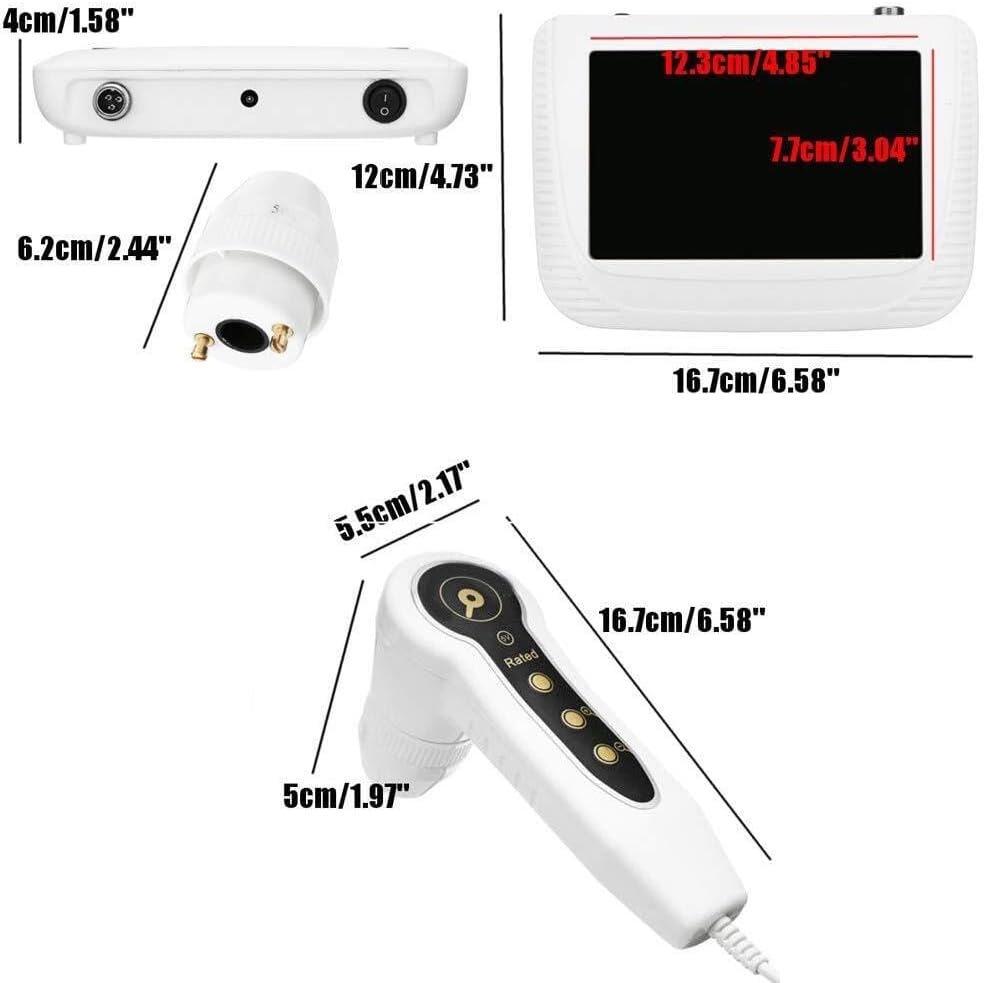 Digital Skin Detector, 5-inch Skin and Hair Diagnostic Analyzer, Rechargeable Digital Skin and Hair Diagnostic Analyzer