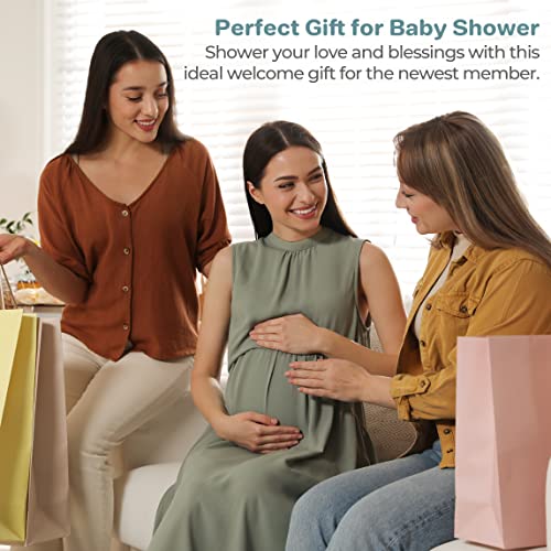 Image of Spasilk Bath Hooded Towels & Baby Washcloths Set, Baby Bath Essentials for Everyday Use, 23-Piece Gift Set, Gray Lion (Pack of 12)