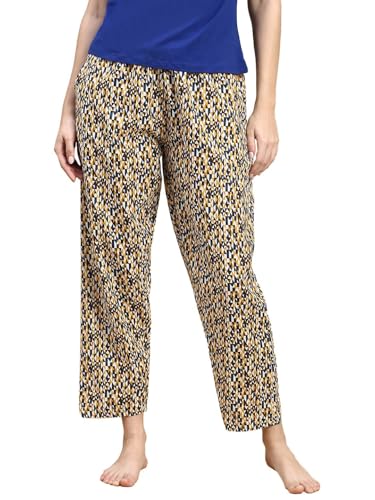 KRYPTIC Women’s 100% Pure Cotton Woven Pyjama | Mid Rise Relaxed ...
