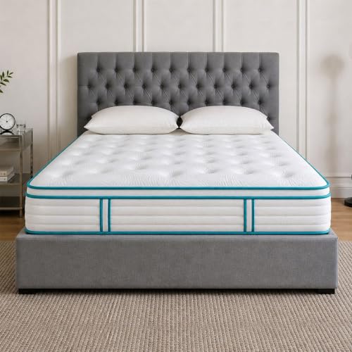 SANA SLEEP 3FT Single Mattress 11 Zone Orthopedic Single Mattress Pocket Spring Mattress Motion Isolation Pressure Relief Supportive & Comfortable 90x190x27 cm