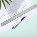 Mr. Pen- Machinist Ruler, 12 inch, Stainless Steel Ruler with Inch Graduations 1/8