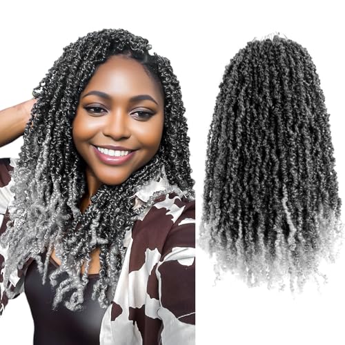 16 Inch 10 Packs Yanky Twist Crochet Hair Pre-twisted Ombre