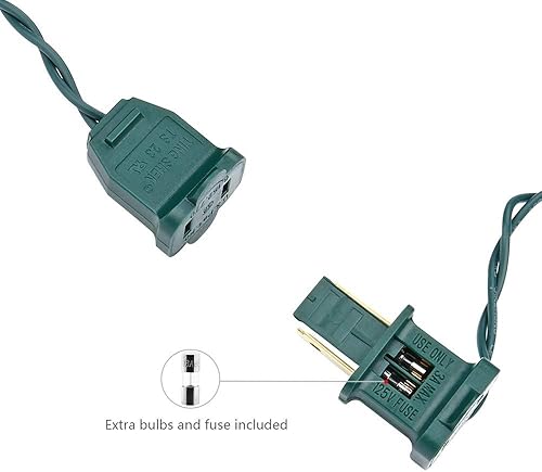 Miniatura 9 de Brizled luces de Halloween al aire libre, paquete de 2 luces LED de 10 mt, 100 luces LED moradas de Halloween, 120 V, certificado UL, luces de