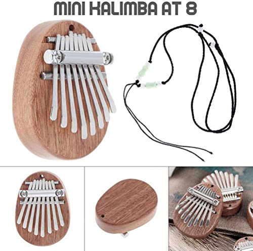 Générique Mini Doigt Kalimba Pouce Piano Mini 8 Touches Kalimba en Forme de Goutte Acajou Pouce Piano Instrument… - Les Beatles, Paul McCartney, John Lennon, RIngo Starr, George Harrison Générique Mini Doigt Kalimba Pouce Piano Mini 8 Touches Kalimba en Forme de Goutte Acajou Pouce Piano Instrument… – Image 8