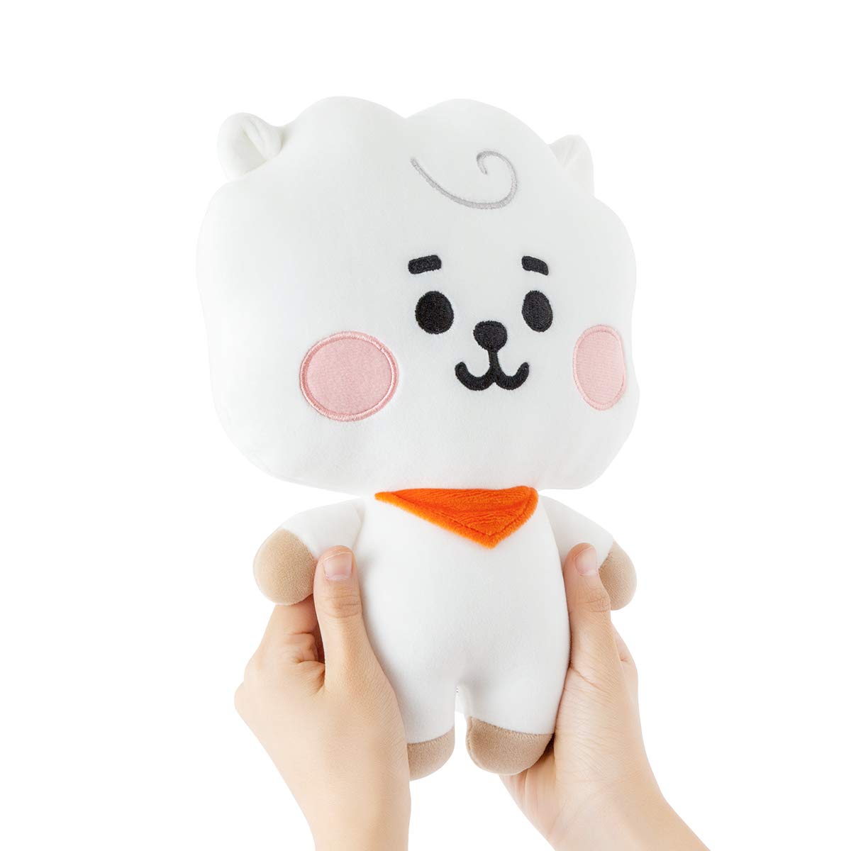 RJ ベビービッグフェイスクッション Amazon.co.jp: BT21 公式 グッズ ベビーミニフラットクッション