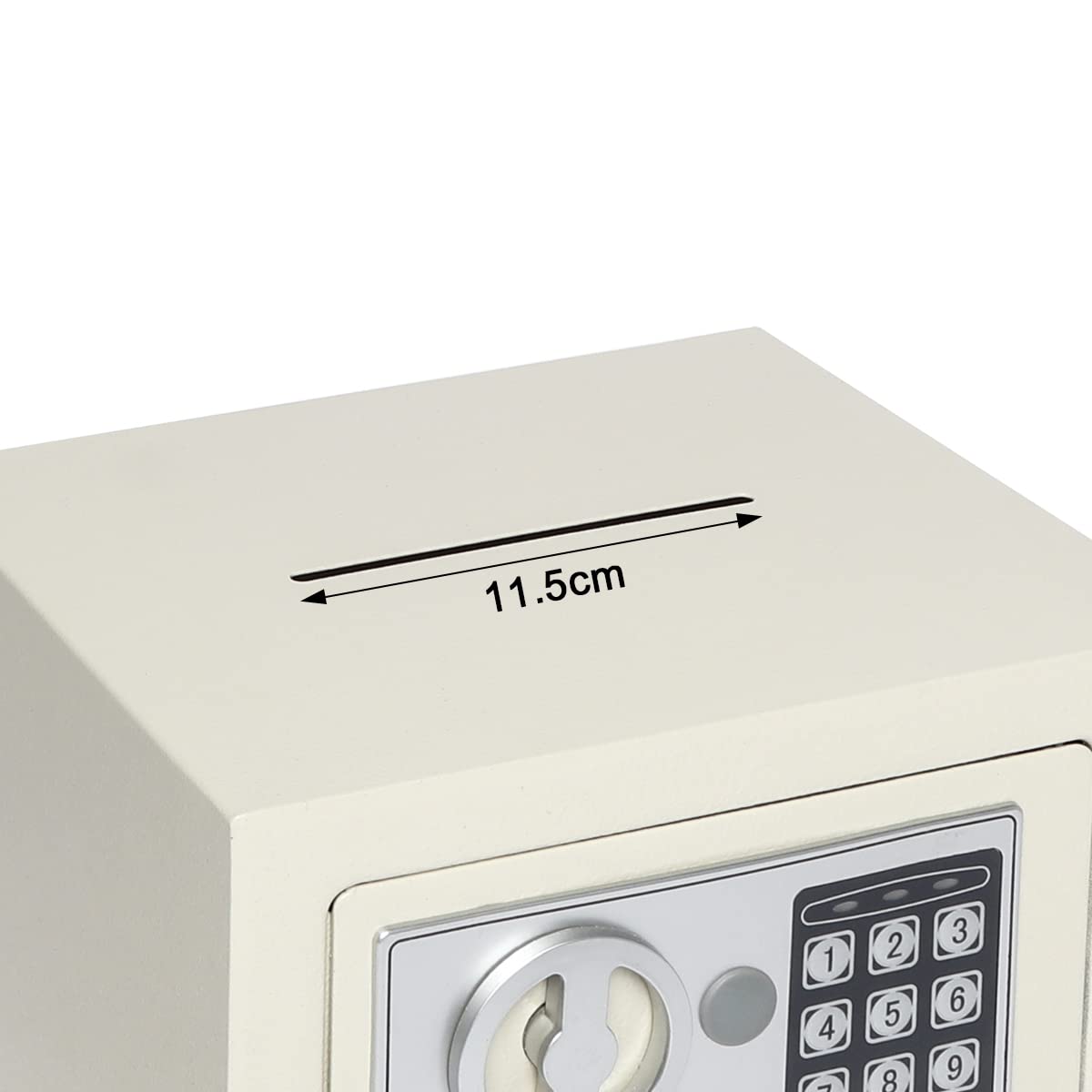 JSSMST 木目調デザイン 電子テンキー式金庫 Amazon.co.jp: Jssmst（ジェスマット） 保管庫 簡易金庫 ミニ金庫 電子