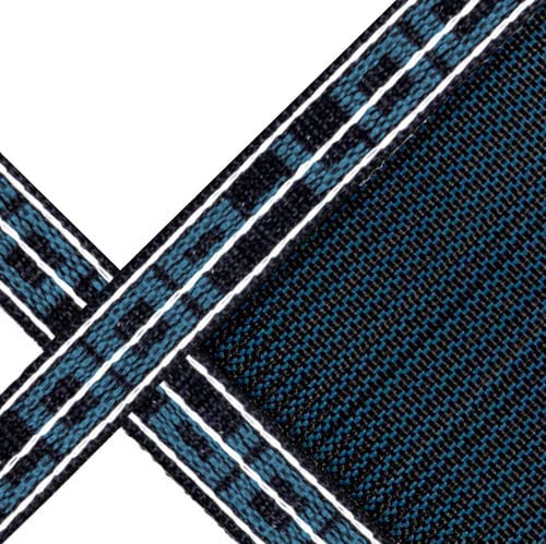 20' x 40' Rectangle with 4' x 8' Center End Step - Loop-Loc - Aqua-Xtreme Mesh Pool Safety Cover