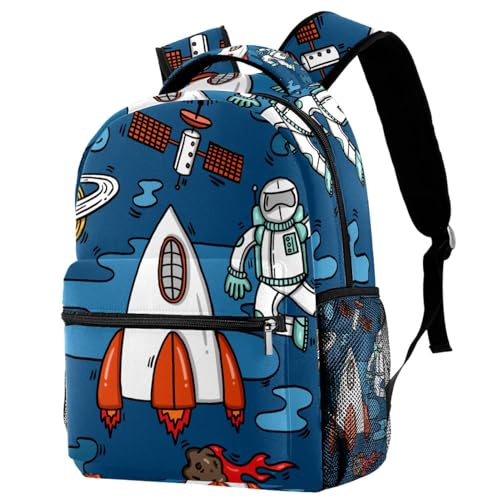 Sac à dos d'école astronaute 40cm pour ado et enfant