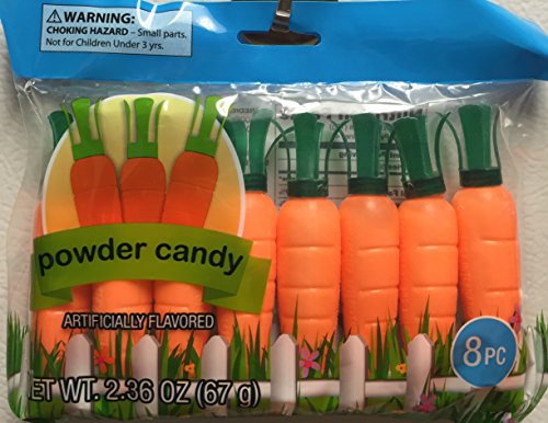 Dulces en polvo en botellas de zanahoria (3 pack) miniatura 3