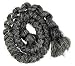 Mehron Crepe Hair 12-inch Braid (Dark Grey)