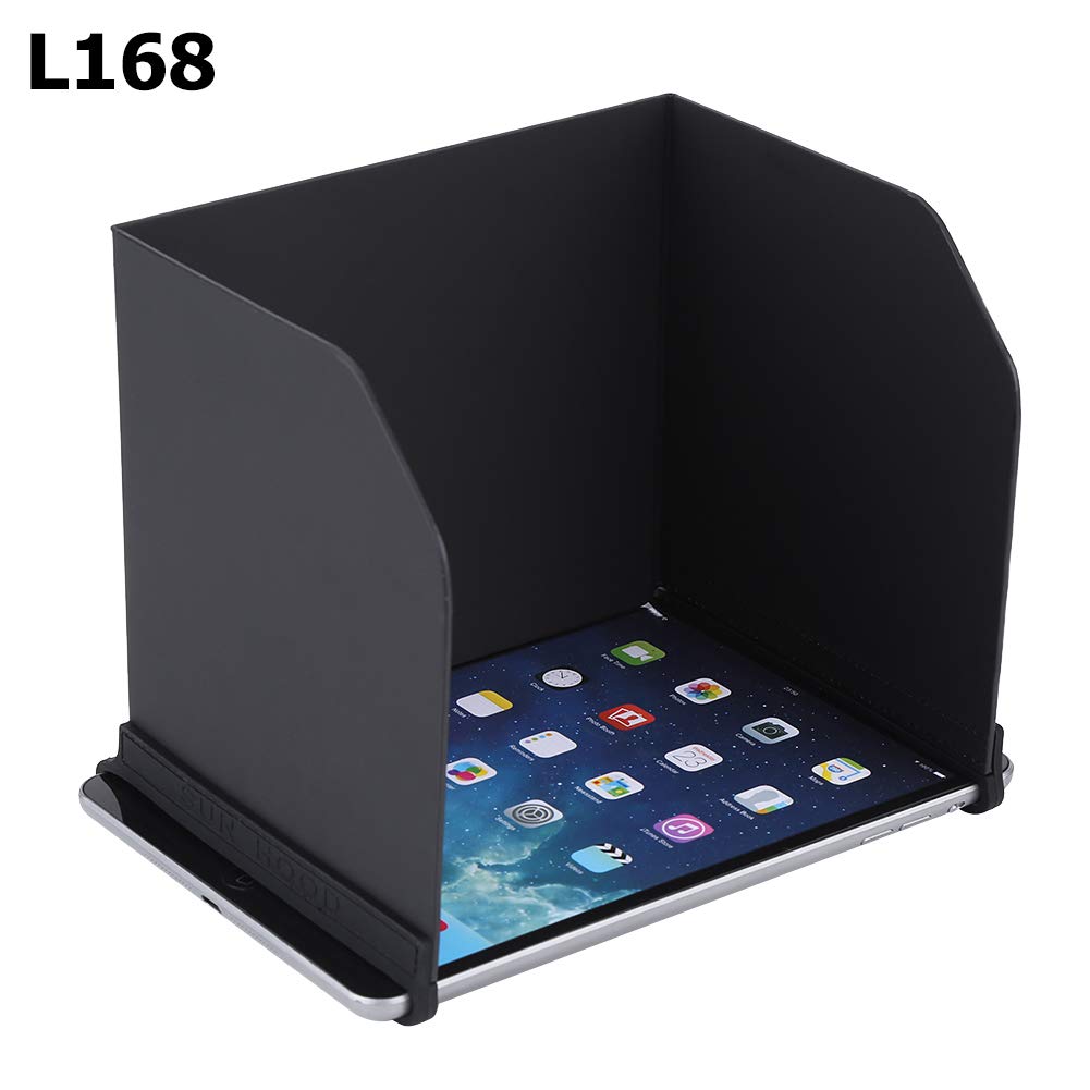 Télécommande Cagoule, 4 Types Télécommande Contrôleur Moniteur Téléphone Sun Hood Couverture Tablette Accessoire Parasol pour Drone(L168)