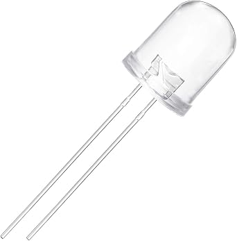 CHANZON 10 pcs 10mm Infrared Ray IR 850nm Emitter LED Diode LightsDC 1.4V-1.6V 20mA