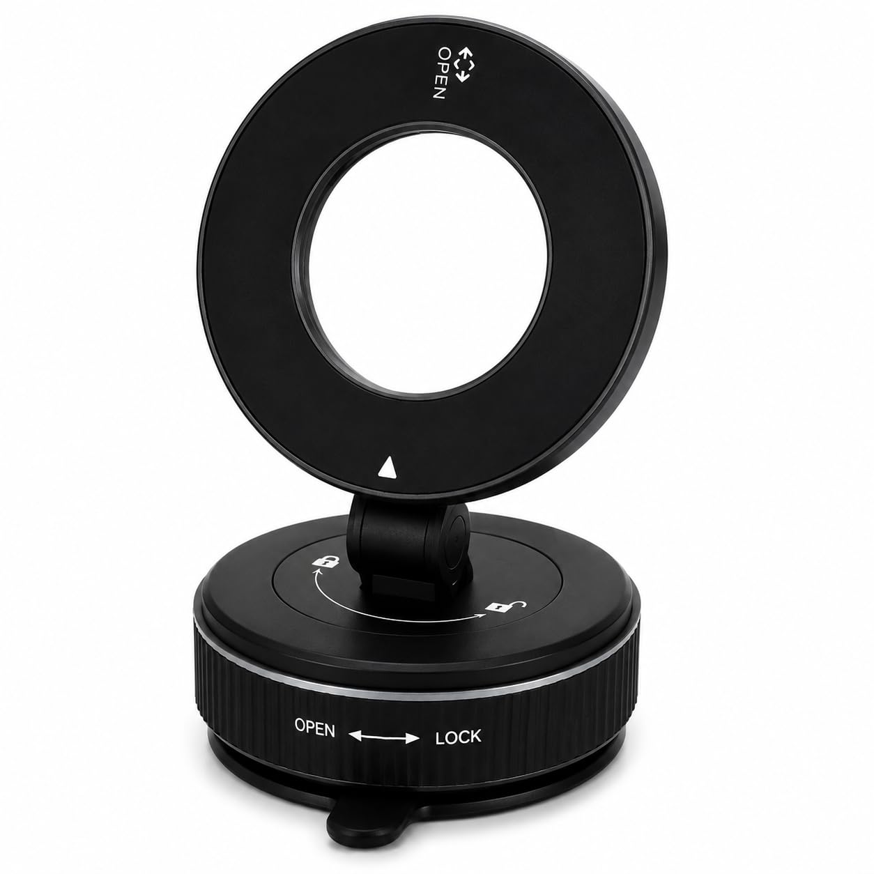 Shree Ganesh emart Magnetic Ring Phone Mount, Black | Suction Cup Base-image-28