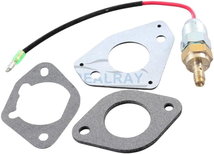 Replacement Auto Parts For Carburetor Fuel Solenoid 24-757- 45S for Kohler Command Courage w/ 3 GasketsMod-R36R-29791