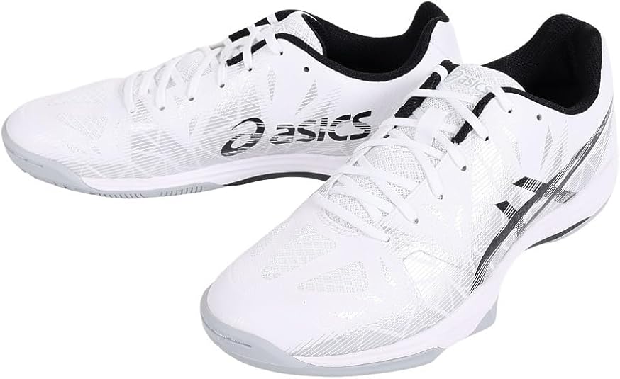 Amazon.co.jp: ASICS GEL-FASTBALL 3 100 Handball Shoes (White/Black