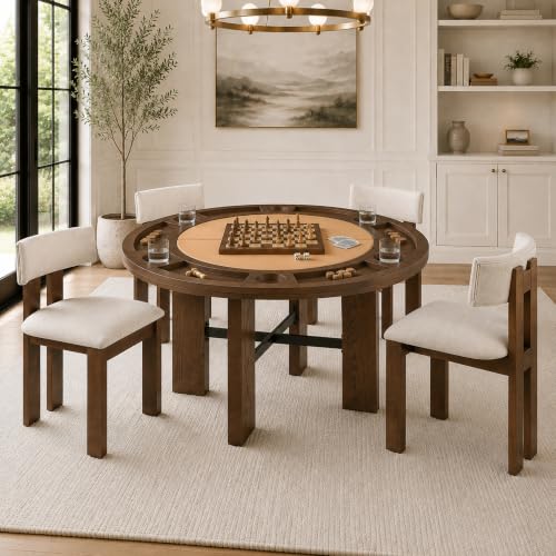 Stella Mia Convertible Game/Dining Table Set
