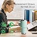 6 Pack Straws for YETI 35oz Tumbler, Replacement Straws 9.45