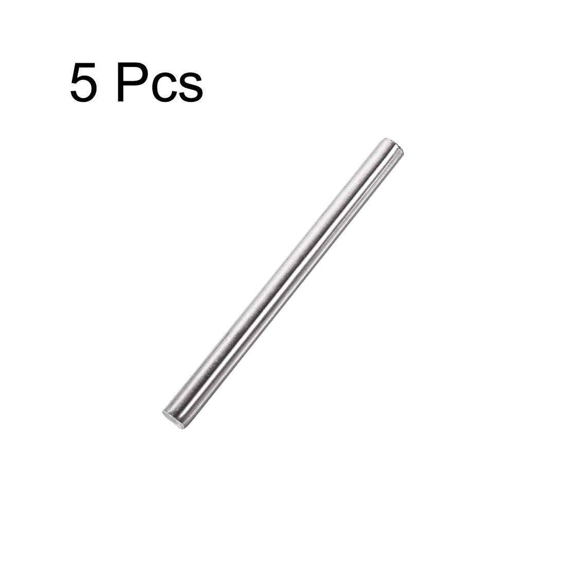 Produktbild von Sourcing Map 2er-Set Edelstahl-Rundstäbe – 2 Mm X 100 Mm, 304er Qualität – Für DIY, Modellbau, Motorrad & Garten