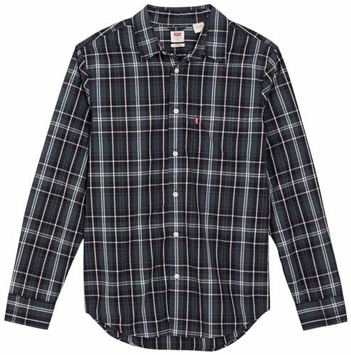 Levi's Herren Sunset 1-Pocket Standard Hemd,Dougie Plaid Darkest Spruce,XS – Ansicht 4