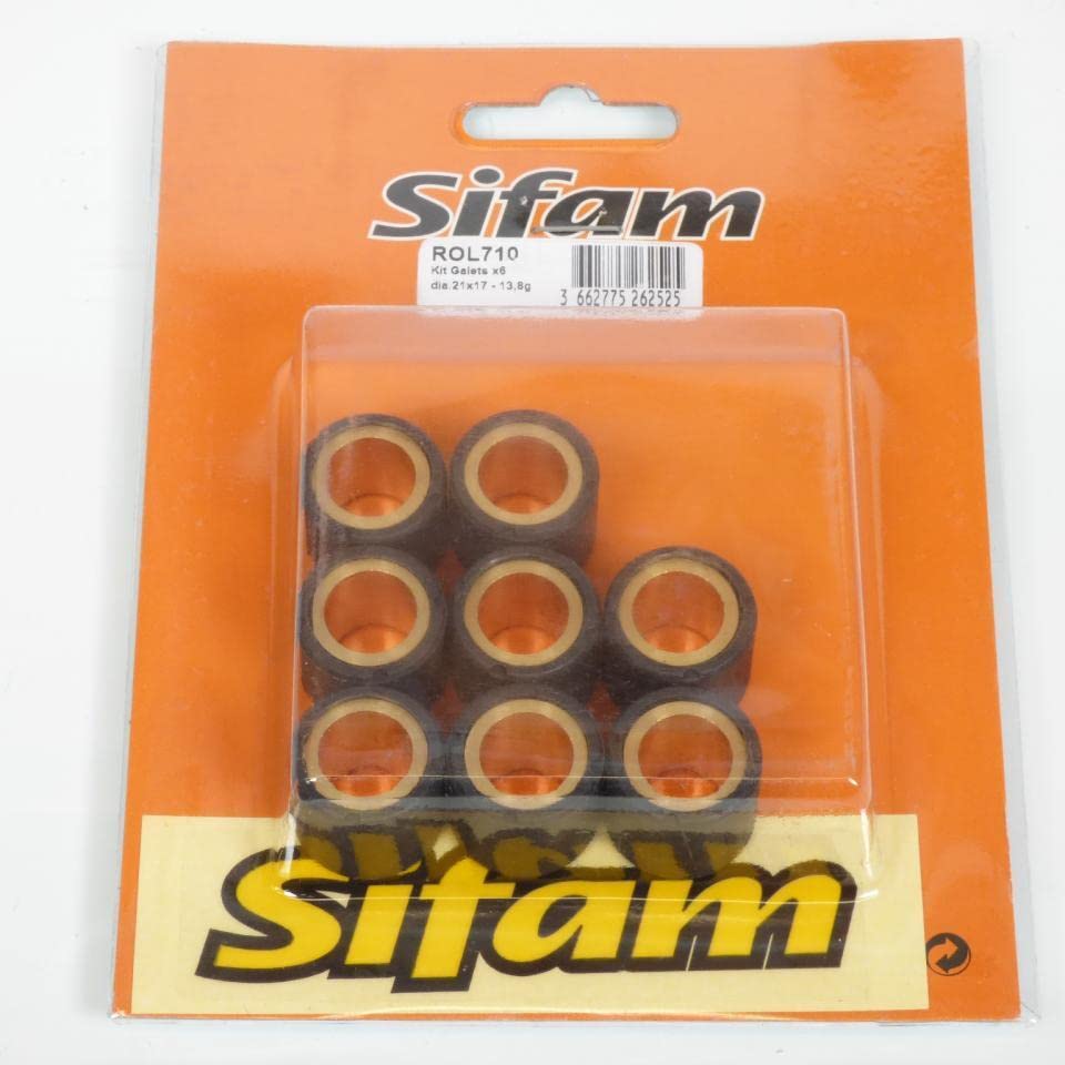 Galet rouleau Sifam 21x17 13.8Grs pour vos trajets quotidiens en Piaggio Beverly