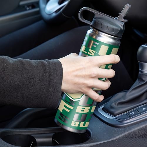 Rico Industries NCAA South Florida Bulls - USF 22oz Stainless Steel Tumbler with Lid - Great For Coffee, Tea, Water or Cocktails by Rico Industries - Used condition - Image 2