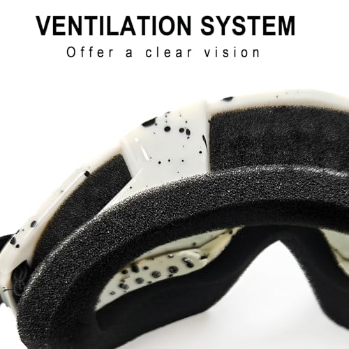 Image of Dirt Bike Goggles Motorcycle ATV Glass Riding Four Wheeler Offroad Mx Racing Helmet Goggles