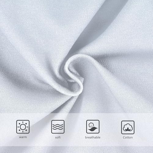 Joisal Toddlers Underwear Floral 2t Cotton Panties for Girl Flower Briefs Kids Undies Ombre Blue Magnolia Gradient3