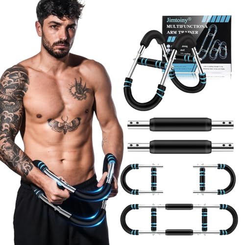 Jimtoiny Professional Twister Arm Trainer, Adjustable 60-100lb Chest Workout Equipment for Men, Portable Detachable Design for Home Gym, Arm Chest and Shoulder Muscle Strength Exerciser Training