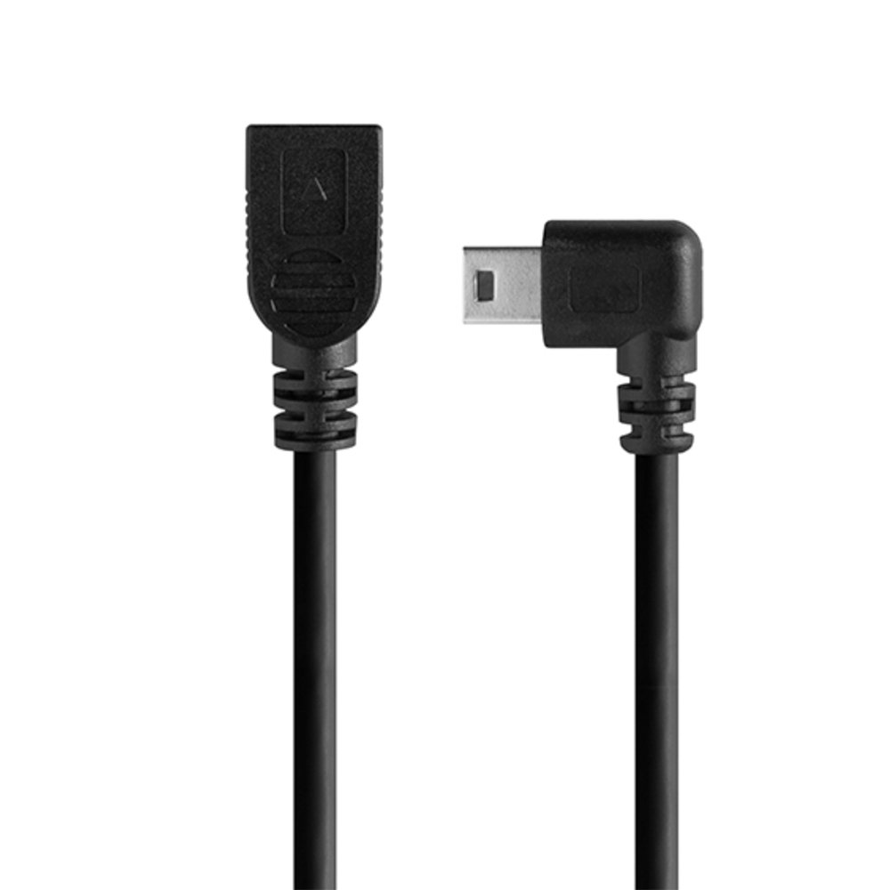 Tether Tools Pro 12" Mini B USB 2.0 Left Angle Cable Adapter