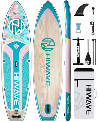 Hiwave Inflatable Paddle Board 11 '* 34 "* 6" Extra
